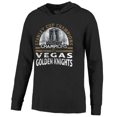 Shop Majestic Threads  Black Vegas Golden Knights 2023 Stanley Cup Champions Soft Hand Long Sleeve Hoodie