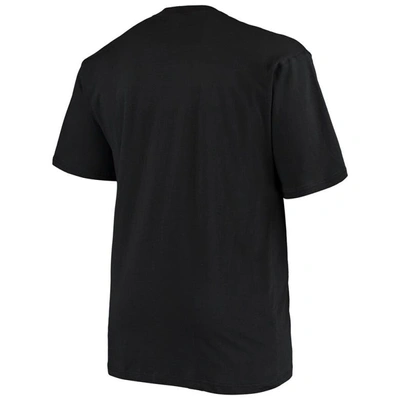 Shop Fanatics Branded Black New York Giants Big & Tall Color Pop T-shirt
