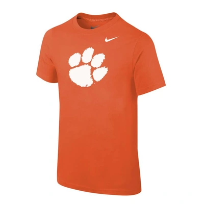 Shop Nike Youth  Orange Clemson Tigers Disney+ #4½ Player T-shirt