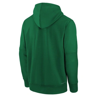 Shop Nike Youth  Green Oakland Athletics Pregame Performance Pullover Hoodie
