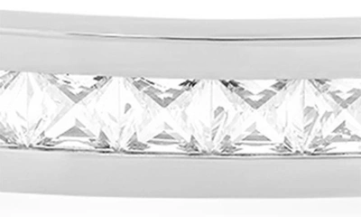 Shop Hmy Jewelry Inlaid Crystal Id Bracelet In Metallic
