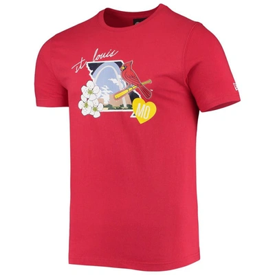 Shop New Era Red St. Louis Cardinals City Cluster T-shirt