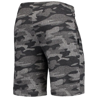 Concepts Sport Men's  Charcoal, Gray Texas A&m Aggies Camo Backup Terry Jam Lounge Shorts In Charcoal