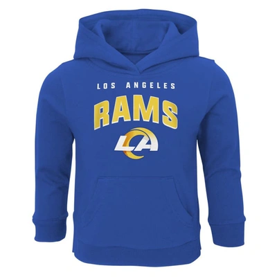 Shop Outerstuff Toddler Royal Los Angeles Rams Stadium Classic Pullover Hoodie
