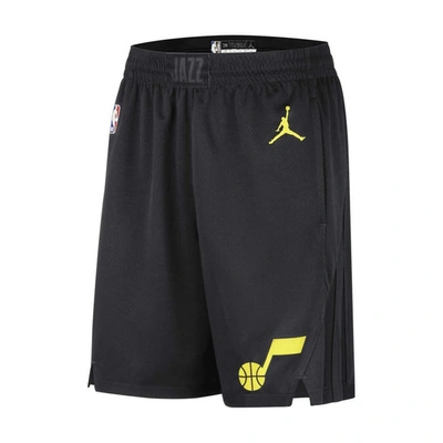 Shop Jordan Brand Black Utah Jazz 2022/2023 Statement Edition Swingman Performance Shorts