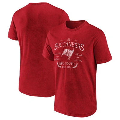 Shop Nfl X Darius Rucker Collection By Fanatics Red Tampa Bay Buccaneers T-shirt
