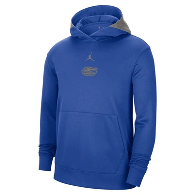 Shop Jordan Brand Royal Florida Gators Team Basketball Spotlight Performance Pullover Hoodie