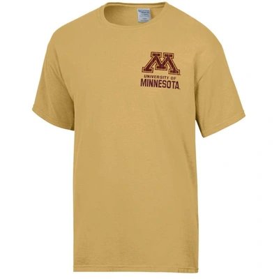 Shop Comfort Wash Gold Minnesota Golden Gophers Vintage Logo T-shirt
