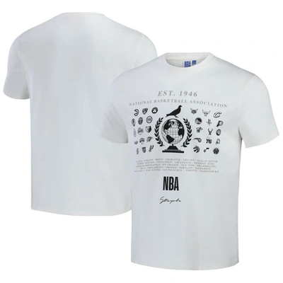 Shop Staple Nba X  Cream All Teams Origins T-shirt