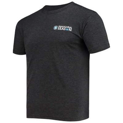 Shop 500 Level Black Charlotte Fc Inaugural Season Tri-blend T-shirt