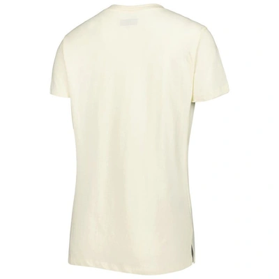 Shop New Era Cream Indianapolis Colts Chrome Sideline T-shirt