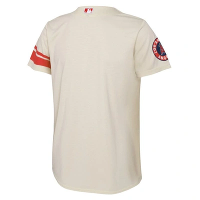 Shop Nike Infant  Cream Los Angeles Angels City Connect Replica Jersey