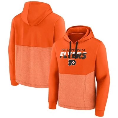 Shop Fanatics Branded Orange Philadelphia Flyers Slash Attack Pullover Hoodie