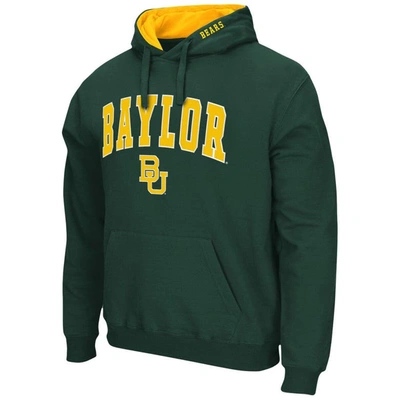 Shop Colosseum Green Baylor Bears Arch & Logo 3.0 Pullover Hoodie