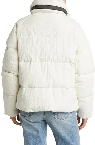 Shop Canada Goose Junction Water Repellent 750 Fill Power Down Parka In Northstar White