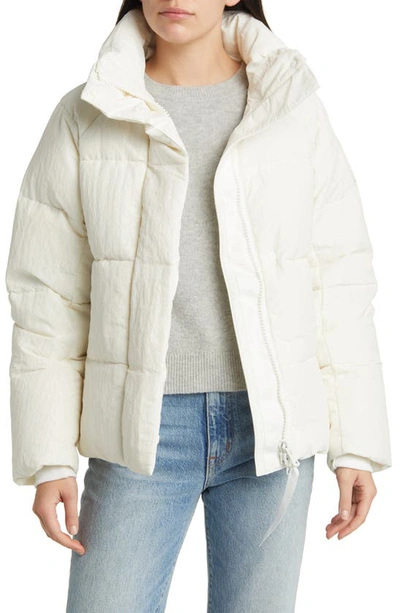 Canada Goose Junction 750 Fill Power Down Packable Parka In Northstar White