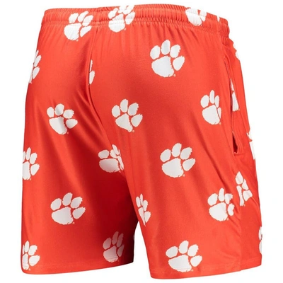 Shop Concepts Sport Orange Clemson Tigers Flagship Allover Print Jam Shorts