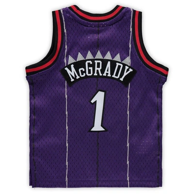 Shop Mitchell & Ness Infant  Tracy Mcgrady Purple Toronto Raptors 1998/99 Hardwood Classics Retired Player