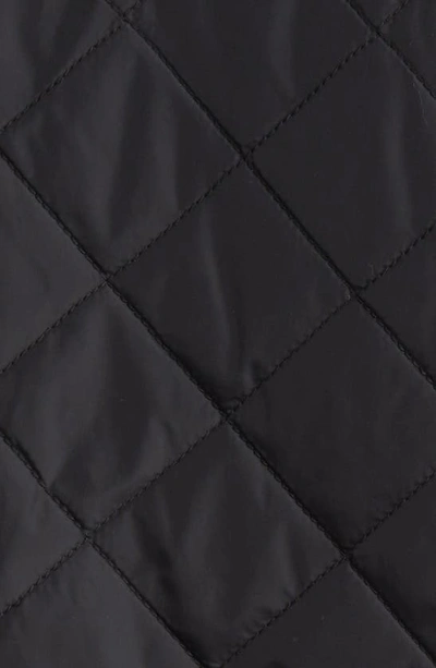 The Normal Brand Regular Fit Quilted Nylon Jacket In Black