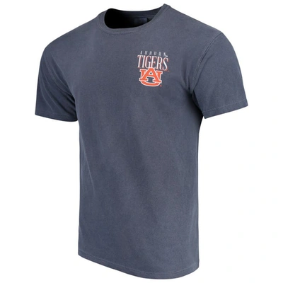 Shop Image One Navy Auburn Tigers Welcome To The South Comfort Colors T-shirt