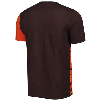 Shop Starter Brown Cleveland Browns Extreme Defender T-shirt