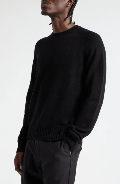 Shop Tom Ford Cashmere Crewneck Sweater In Black