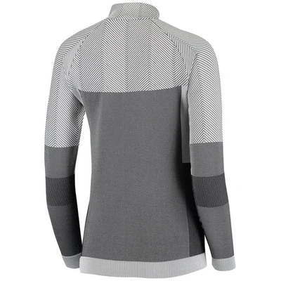Shop Levelwear Gray Chicago Cubs Verse Asymmetrical Raglan Tri-blend Quarter-zip Jacket