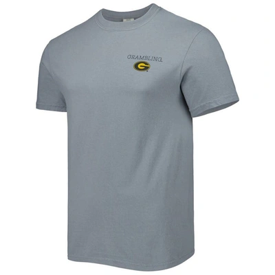 Shop Image One Gray Grambling Tigers Campus Scenery Comfort Color T-shirt