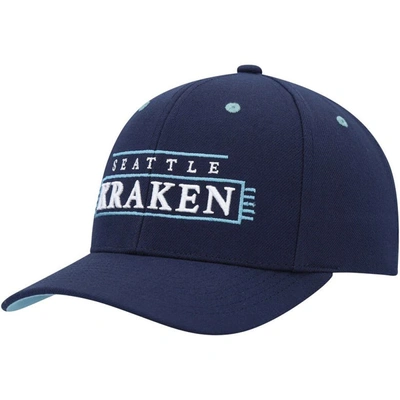Shop Mitchell & Ness Deep Sea Blue Seattle Kraken Lofi Pro Snapback Hat