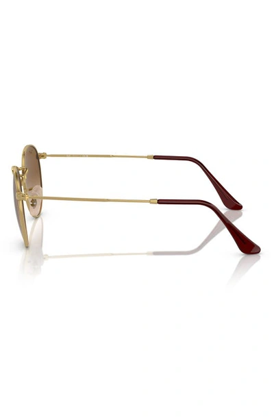 Ray Ban Legend Collection 47mm Round Sunglasses In Brown Gradient