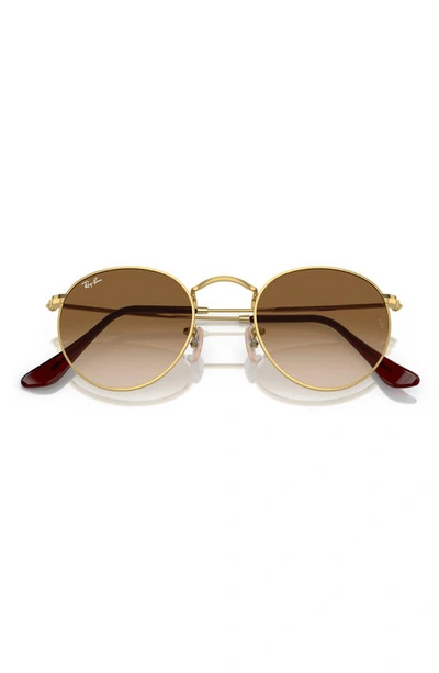 Ray Ban Legend Collection 47mm Round Sunglasses In Brown Gradient