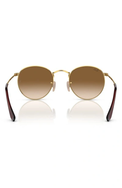 Ray Ban Legend Collection 47mm Round Sunglasses In Brown Gradient