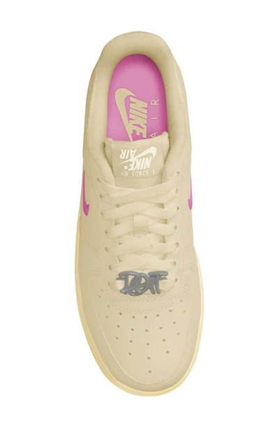 Shop Nike Air Force 1 '07 Se Sneaker In Coconut Milk/ Pink/ Alabaster