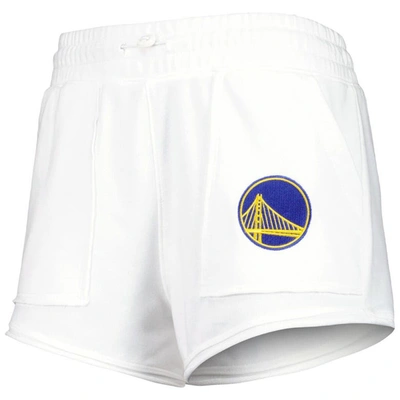 Shop Concepts Sport White Golden State Warriors Sunray Shorts