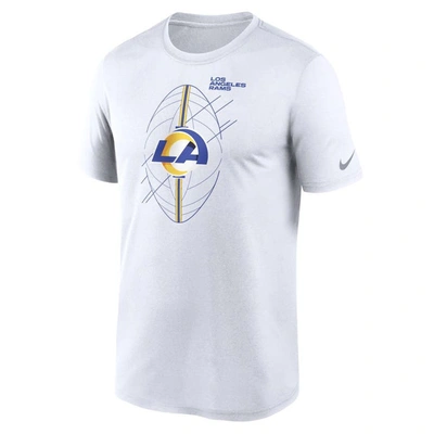 Shop Nike White Los Angeles Rams Legend Icon Performance T-shirt
