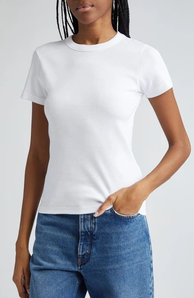 Shop Saks Potts Uma Organic Cotton T-shirt In White