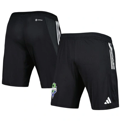 Shop Adidas Originals Adidas Black Seattle Sounders Fc 2023 On-field Aeroready Training Shorts