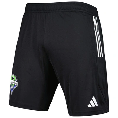 Shop Adidas Originals Adidas Black Seattle Sounders Fc 2023 On-field Aeroready Training Shorts