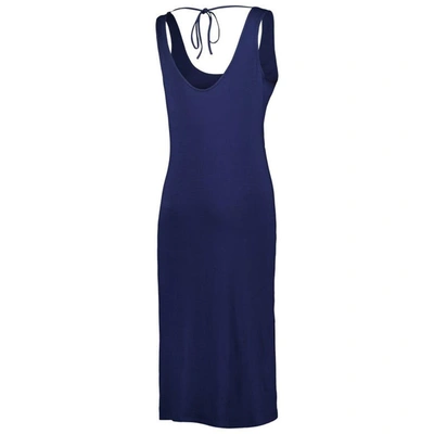 Shop G-iii 4her By Carl Banks College Navy Seattle Seahawks Training V-neck Maxi Dress