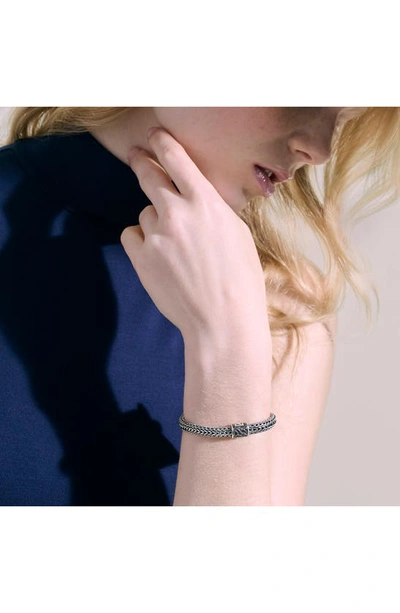 John Hardy Classic Chain Reversible Bracelet In Silver