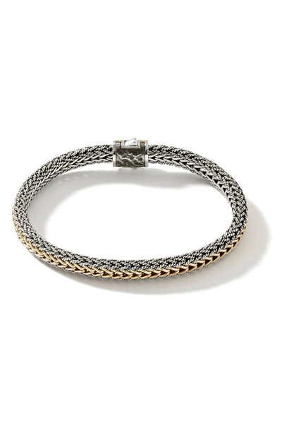 John Hardy Classic Chain Reversible Bracelet In Silver