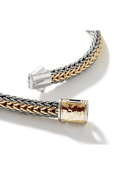 John Hardy Classic Chain Reversible Bracelet In Silver