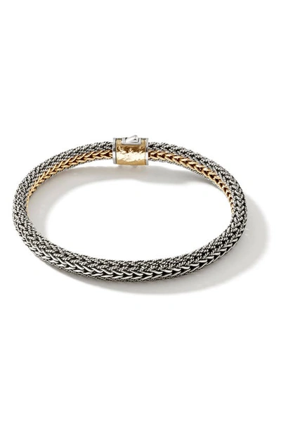 John Hardy Classic Chain Reversible Bracelet In Silver