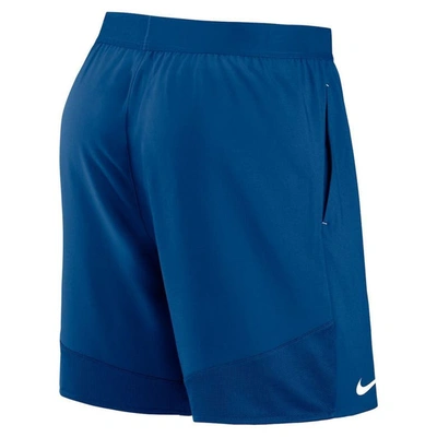 Shop Nike Royal Indianapolis Colts Stretch Woven Shorts