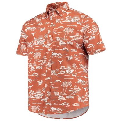 Shop Reyn Spooner Texas Orange Texas Longhorns Classic Button-down Shirt In Burnt Orange