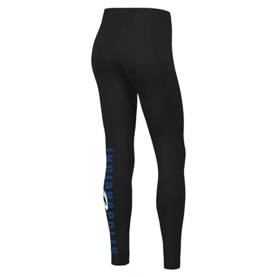 Shop G-iii 4her By Carl Banks Black Indianapolis Colts 4th Down Leggings
