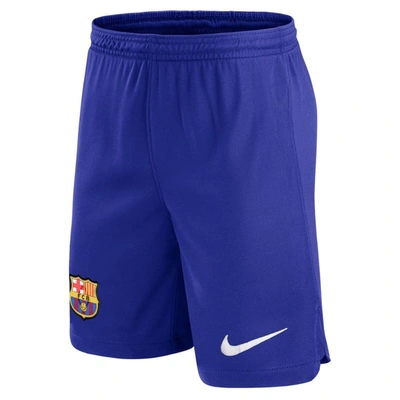 Shop Nike Navy Barcelona 2023/24 Stadium Home Shorts