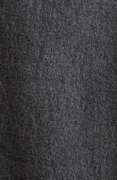Shop Max Mara Teddy Bear Icon Coat In Medium Grey