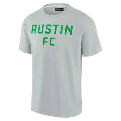 Shop Fanatics Signature Unisex  Gray Austin Fc Elements Super Soft Short Sleeve T-shirt