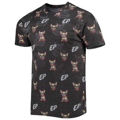 Shop Boxercraft Black El Paso Chihuahuas Allover Print Crafted T-shirt